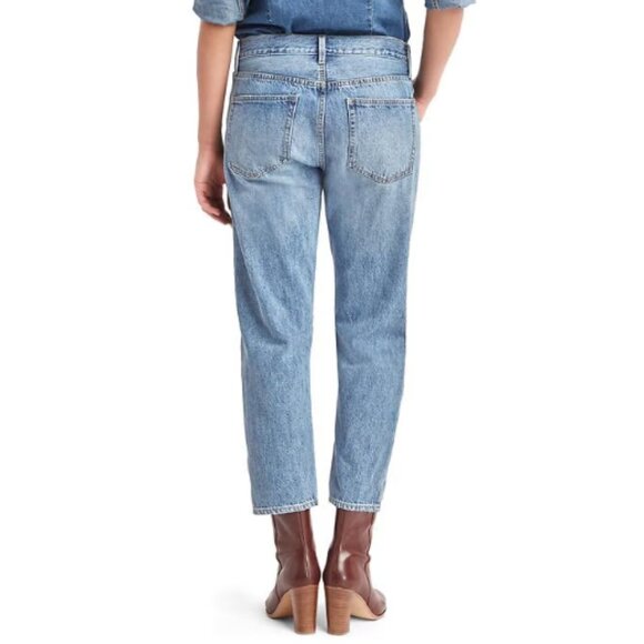 Gap | EUC Original 1969 Vintage Straight Jeans in Faded Light Blue Size 28 - Picture 2 of 10